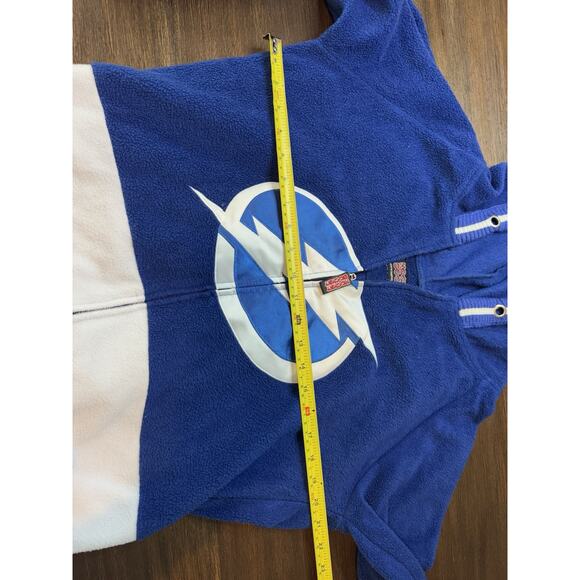 Tampa Bay Lightning Overall Jumpsuit Adults Small Hockey Sockey NHL Fleece S - Picture 12 of 13